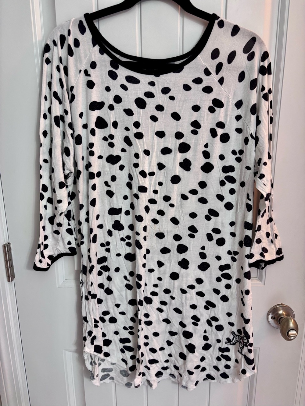 Collectible Anheuser-Busch Dalmatian Print Women's Nightgown